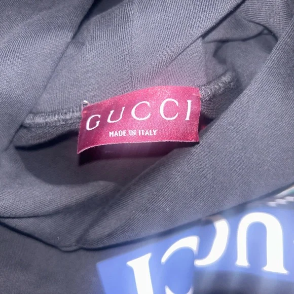 Authentic Men’s Black Gucci Hoodie